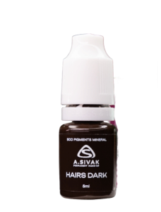 Минеральный пигмент для татуажа бровей 5мл A. Sivak. (Hairs dark)